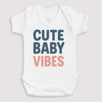 Cute Baby Vibes - Baby Gift Set - Baby Matching Gift Set