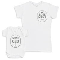 Mini CEO - Baby Gift Set - Baby Bodysuit Gift Set