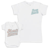 Mama's Bestie - Baby Gift Set - Baby Bodysuit Gift Set