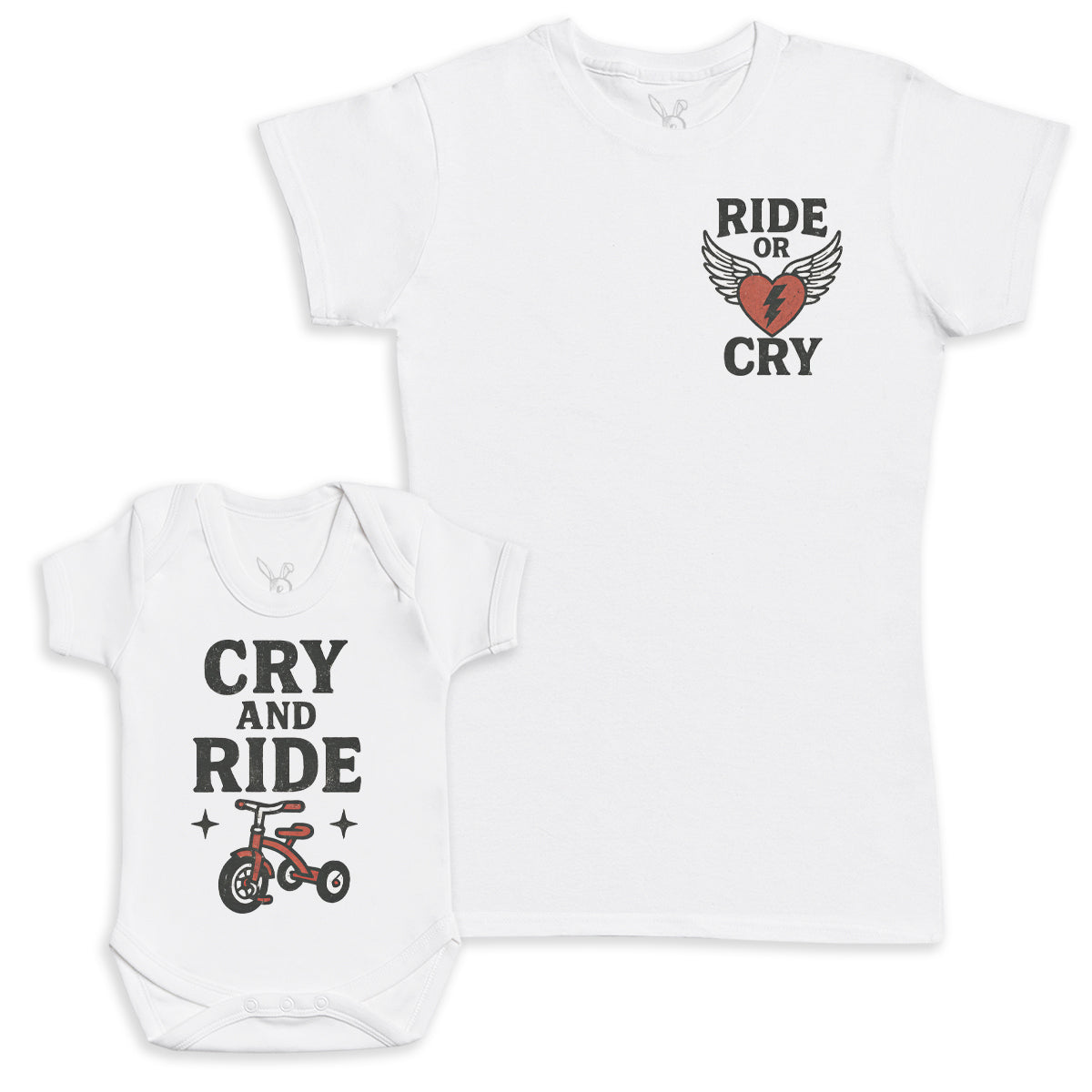 Cry And Ride - Baby Gift Set - Baby Bodysuit Gift Set