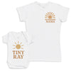 Tiny Ray - Baby Gift Set - Baby Bodysuit Gift Set