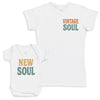 New Soul - Baby Gift Set - Baby Bodysuit Gift Set