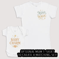 Baby Charm - Baby Gift Set - Baby Bodysuit Gift Set