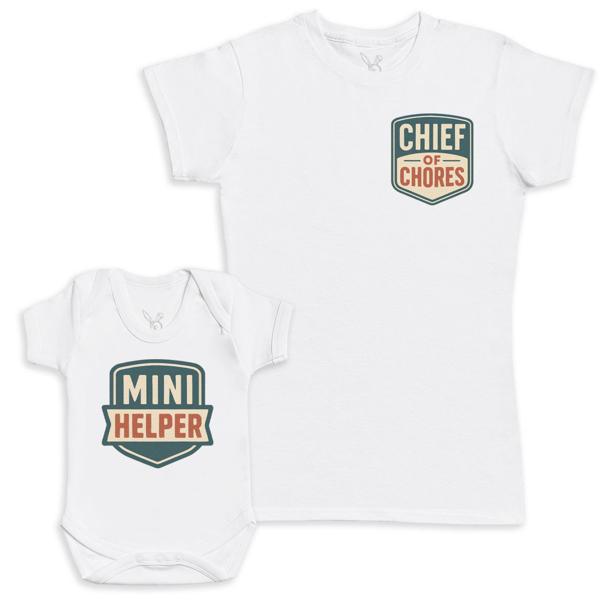 Mini Helper - Baby Gift Set - Baby Bodysuit Gift Set