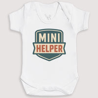 Mini Helper - Baby Gift Set - Baby Bodysuit Gift Set