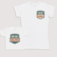 Mini Helper - Baby Gift Set - Baby Bodysuit Gift Set