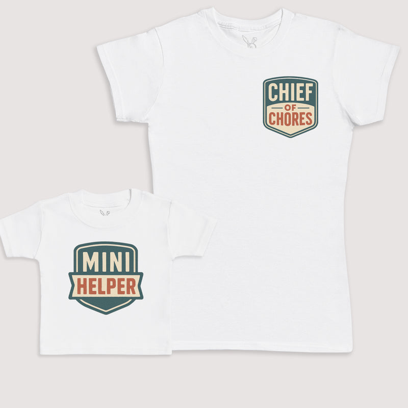 Mini Helper - Baby Gift Set - Baby Bodysuit Gift Set