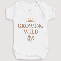 Growing Wild - Baby Gift Set - Baby Bodysuit Gift Set
