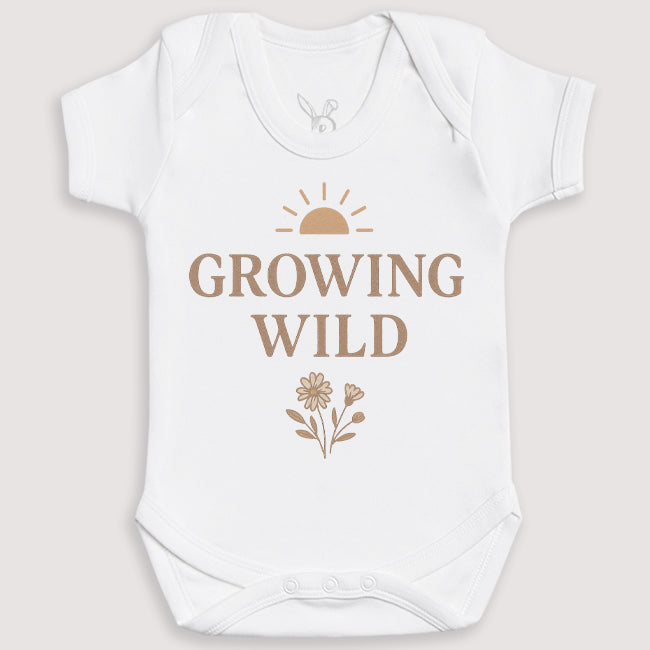 Growing Wild - Baby Gift Set - Baby Bodysuit Gift Set