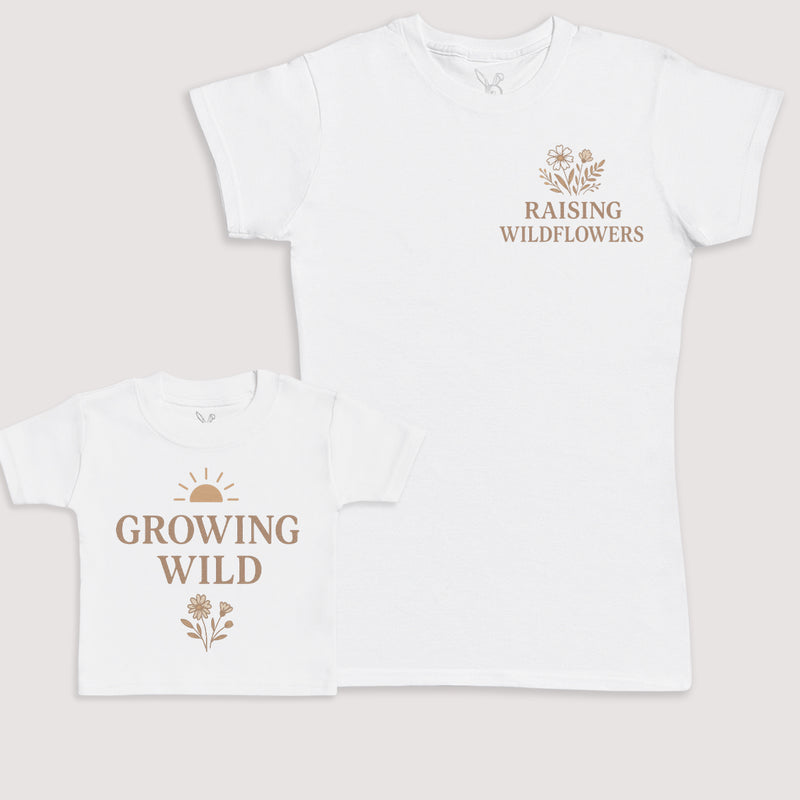 Growing Wild - Baby Gift Set - Baby Bodysuit Gift Set