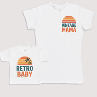 Retro Baby - Baby Gift Set - Baby Bodysuit Gift Set