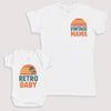Retro Baby - Baby Gift Set - Baby Bodysuit Gift Set