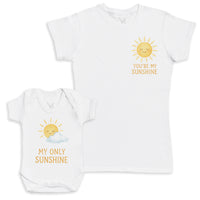 My Only Sunshine - Baby Gift Set - Baby Bodysuit Gift Set