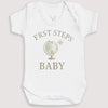 First Steps Baby - Baby Gift Set - Baby Bodysuit Gift Set