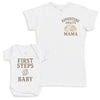 First Steps Baby - Baby Gift Set - Baby Bodysuit Gift Set