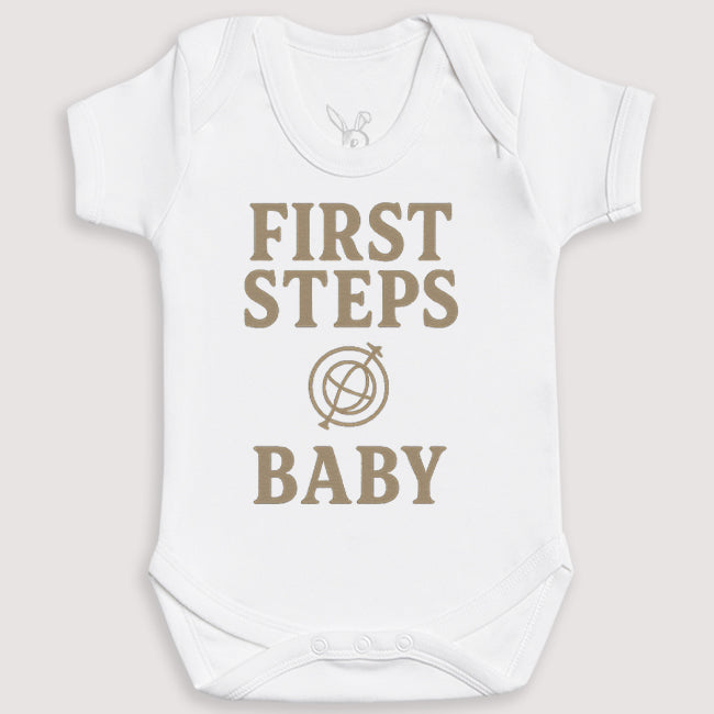 First Steps Baby - Baby Gift Set - Baby Bodysuit Gift Set