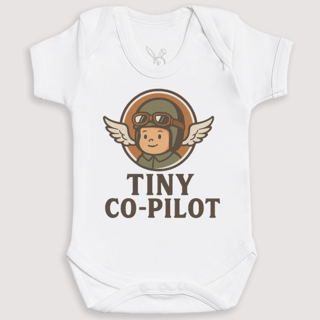 Tiny Co-Pilot - Baby Gift Set - Baby Bodysuit Gift Set