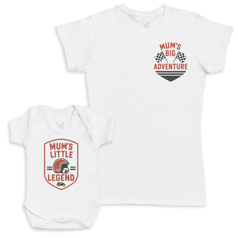 Mums Little Legend - Baby Gift Set - Baby Bodysuit Gift Set