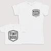 Tiny Boss - Baby Gift Set - Baby Bodysuit Gift Set