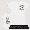 Baby Llama - Baby Gift Set - Baby Bodysuit Gift Set