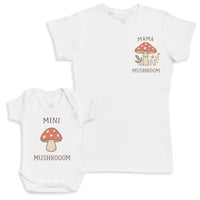 Mini Mushroom - Baby Gift Set - Baby Bodysuit Gift Set