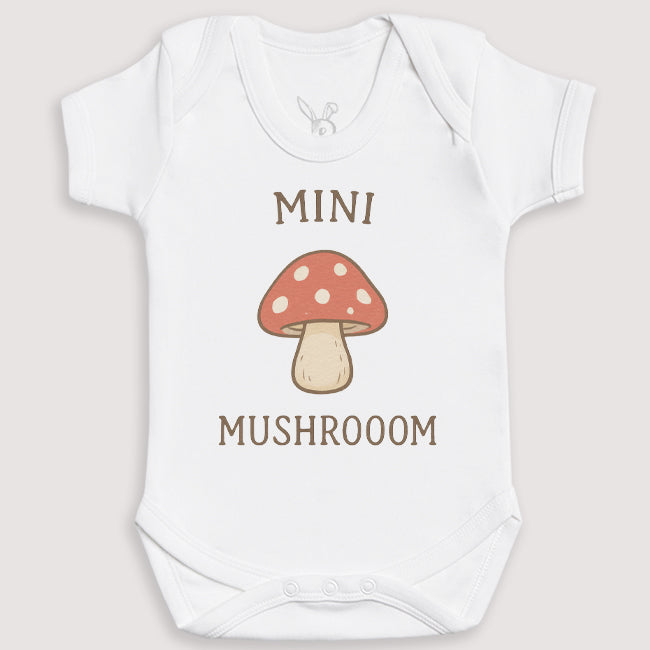 Mini Mushroom - Baby Gift Set - Baby Bodysuit Gift Set