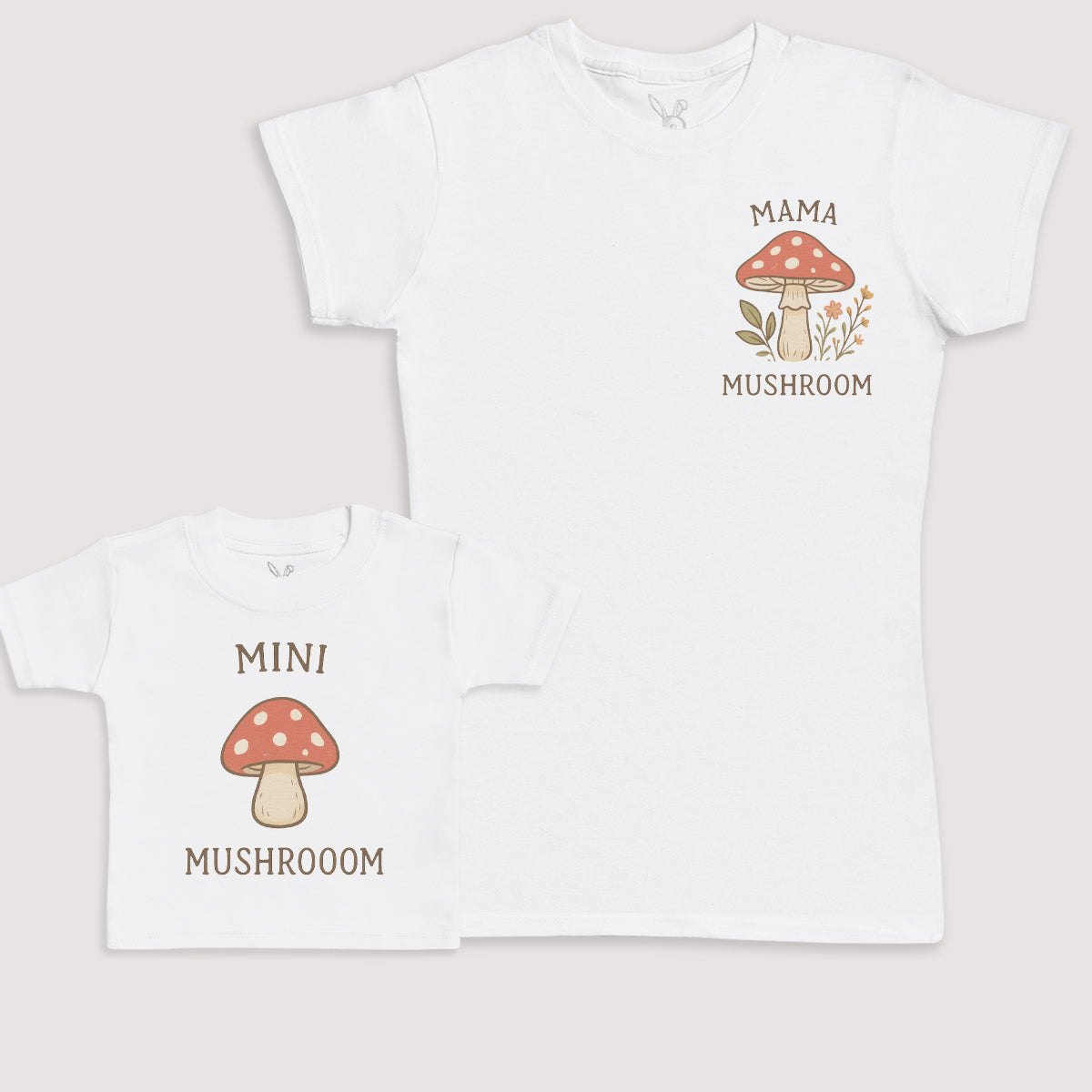 Mini Mushroom - Baby Gift Set - Baby Bodysuit Gift Set