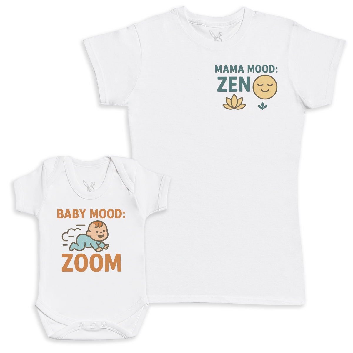 Baby Mood Zoom - Baby Gift Set - Baby Bodysuit Gift Set