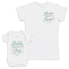 Baby Brings Joy - Baby Gift Set - Baby Bodysuit Gift Set