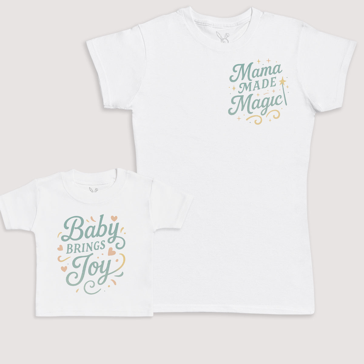 Baby Brings Joy - Baby Gift Set - Baby Bodysuit Gift Set