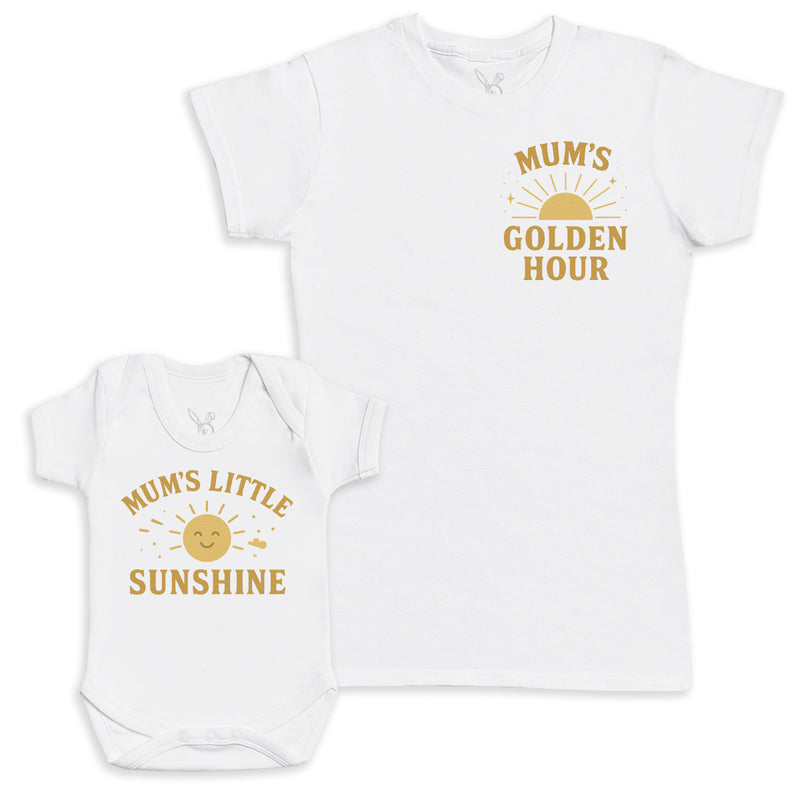 Mums Little Sunshine - Baby Gift Set - Baby Bodysuit Gift Set