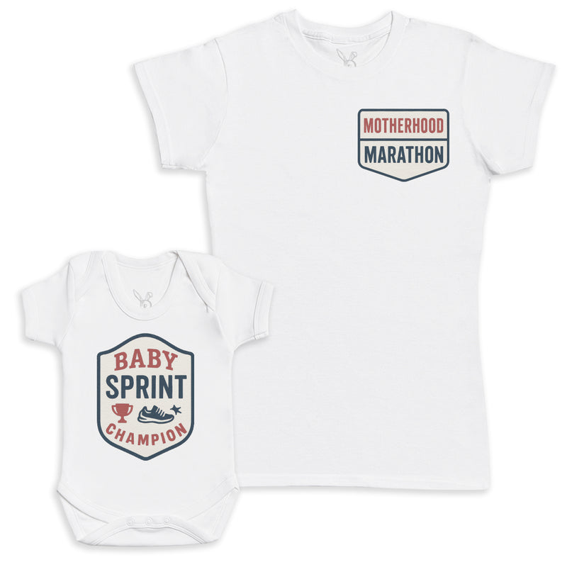 Baby Sprint Champion - Baby Gift Set - Baby Bodysuit Gift Set