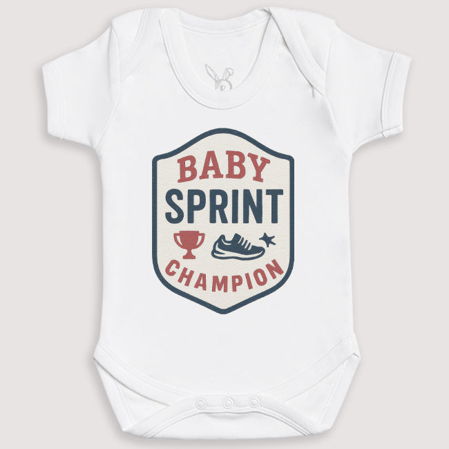 Baby Sprint Champion - Baby Gift Set - Baby Bodysuit Gift Set