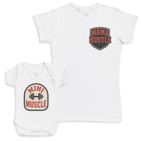 Mini Muscle - Baby Gift Set - Baby Bodysuit Gift Set