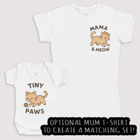 Tiny Paws - Baby Gift Set - Baby Bodysuit Gift Set