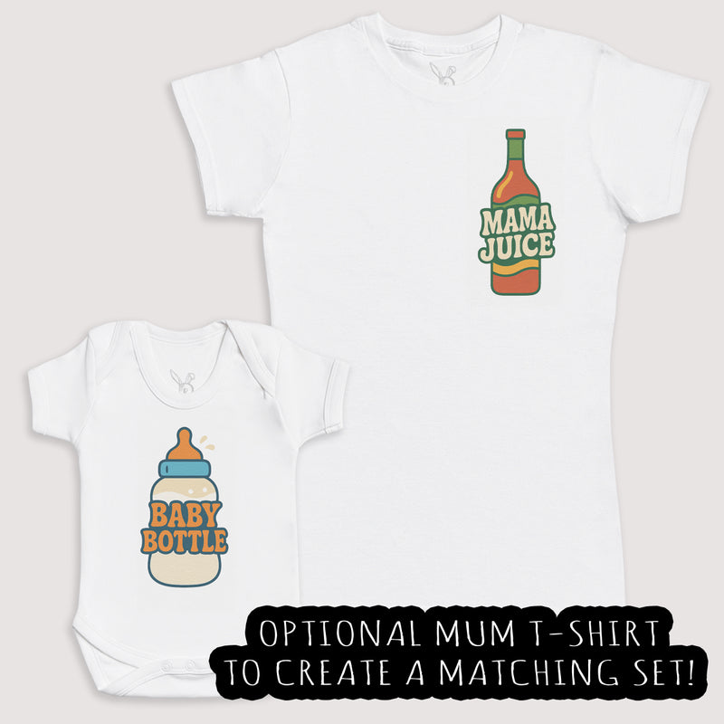 Baby Bottle - Baby Gift Set - Baby Bodysuit Gift Set