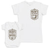 Bub's The Boss - Baby Gift Set - Baby Bodysuit Gift Set