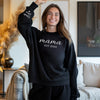 PERSONALISED Mama Scripted Est & Sleeve Name Print - All Styles - Mum T-Shirt, Sweater & Hoodie