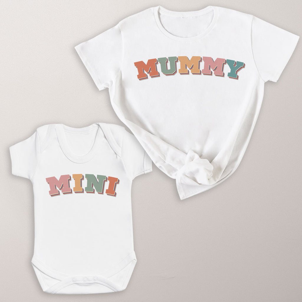 Mummy & Mini - T-Shirt & Bodysuit / T-Shirt - (Sold Separately)