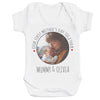 PERSONALISED Photo Our First Mother's Day - Baby Bodysuit