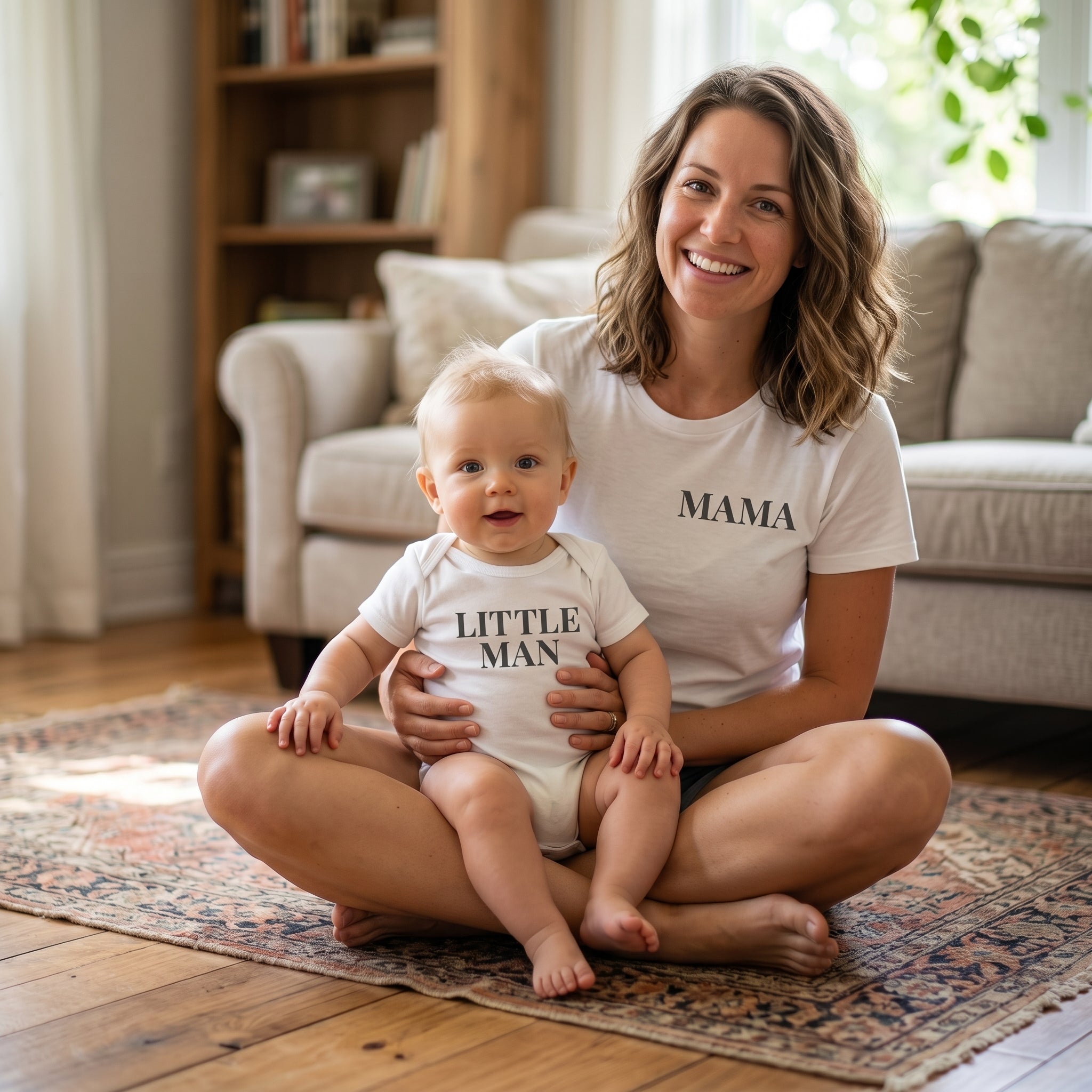 Little Man - Passendes Geschenkset - Baby Body