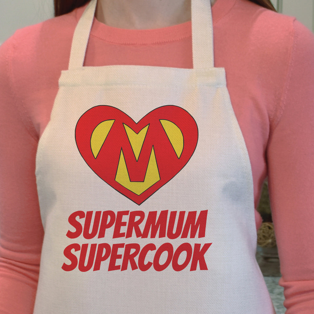 SuperMum, SuperCook - Printed Aprons - One Size