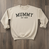 PERSONALISED Mummy EST- All Styles - Mum T-Shirt, Sweater & Hoodie