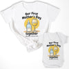 Our First Mother's Day Together - Matching Gift Set - Baby Bodysuit
