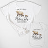 Personalised Our First Mother's Day Togther Bears - T-Shirt & Bodysuit