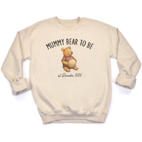 Mummy Bear To Be - All Styles - Mum T-Shirt, Sweater & Hoodie