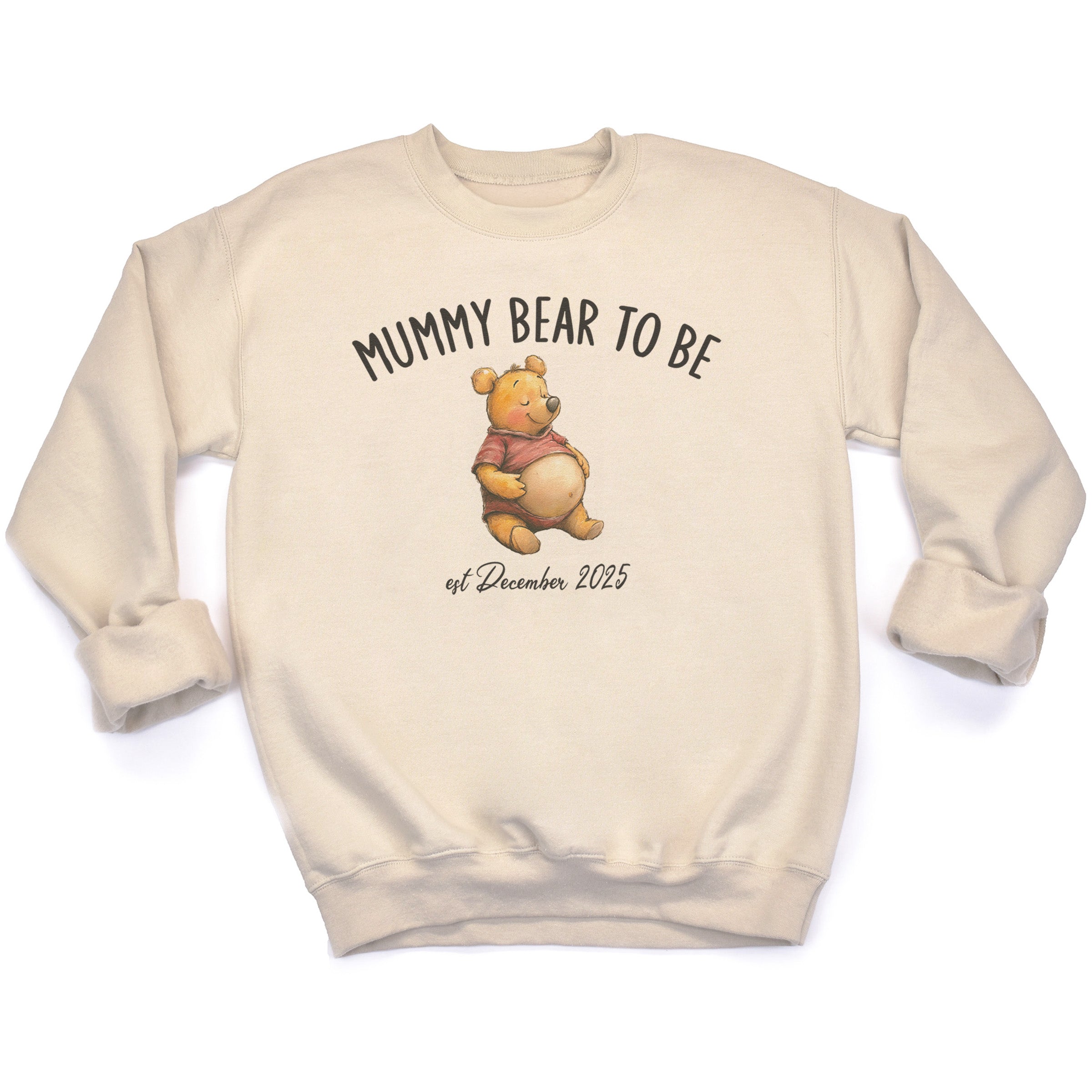 Mummy Bear To Be - All Styles - Mum T-Shirt, Sweater & Hoodie