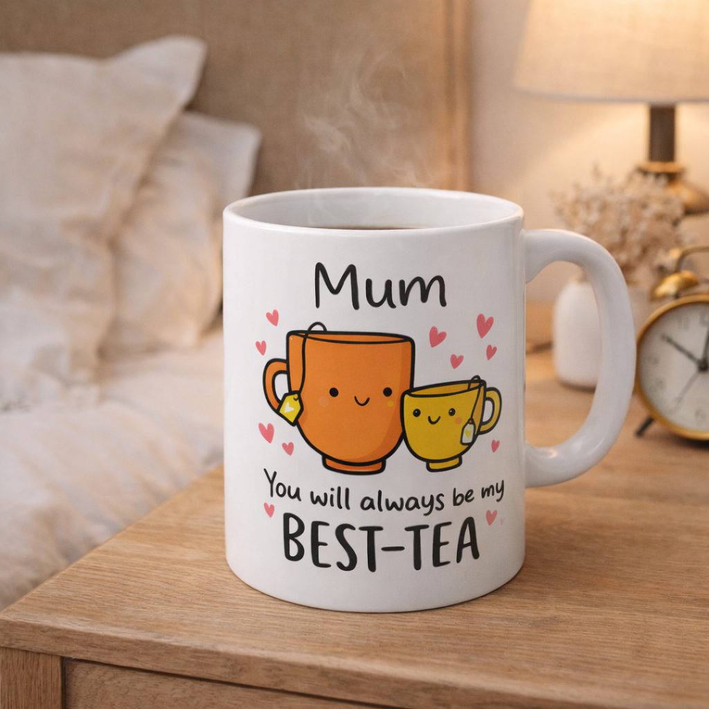 Mum Will Always Be My Best-Tea - Mug Gift