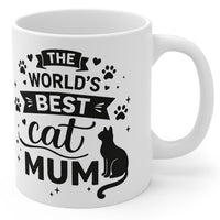 The Worlds Best Cat Mum - Mug Gift