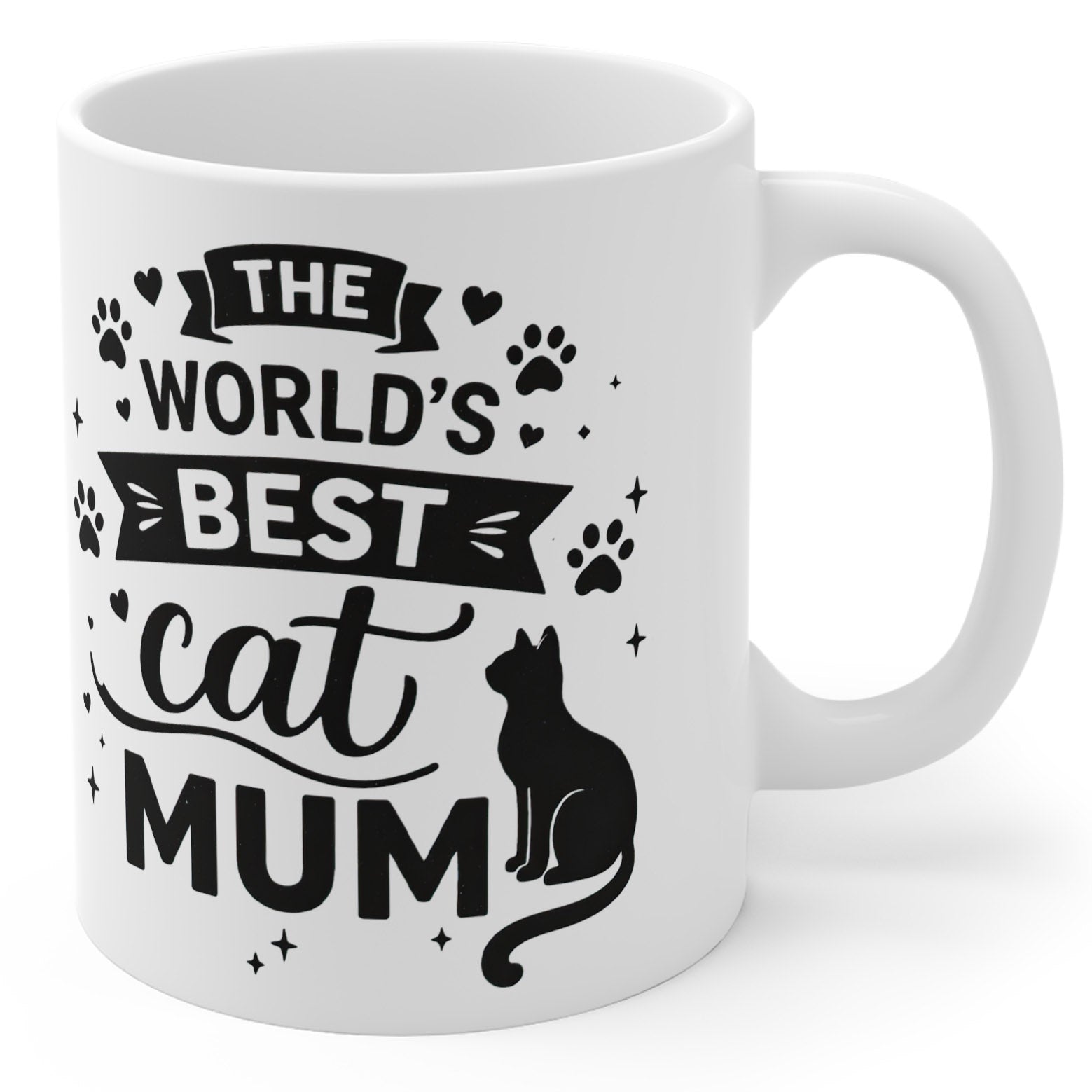 The Worlds Best Cat Mum - Mug Gift